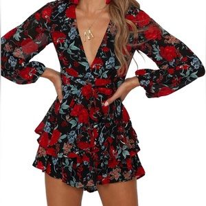Floral romper